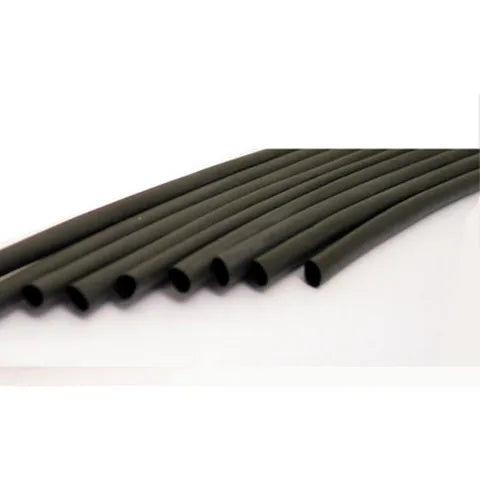 Heat Shrink Tubing 8mm Black (10-Pack) | Versatile Insulation Sleeves