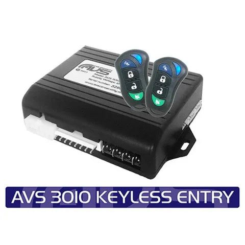 AVS 3010 Central Locking & Keyless Entry System | 2x Remote Control