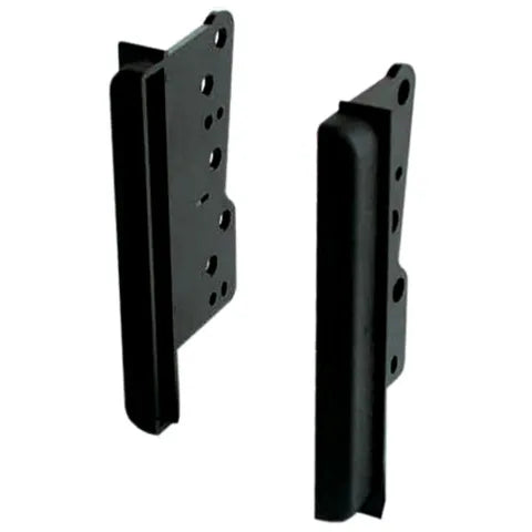 SUITS TOYOTA STEREO INSTALLATION SIDE TRIM FILLERS | BLACK FINISH & ADHESIVE BACKING