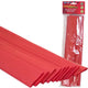 20mm Red Heat Shrink Tubing (10 Pack) | 2:1 Shrink Ratio, 300mm Length