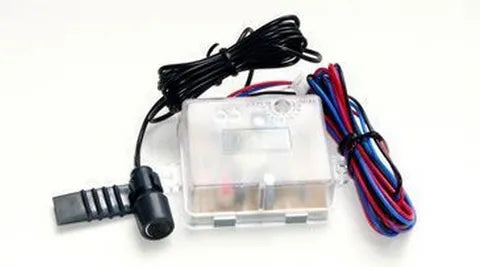 Mongoose Glass Break Sensor with Black Plug | Acoustic Shock & Impact Detector
