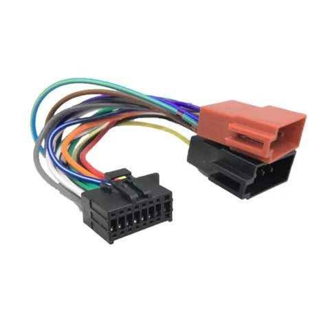 Kenwood Car Stereo Wiring Harness | 16-Pin Smart Harness for DPX-M300BT & KMM-BT208 (2017 On)