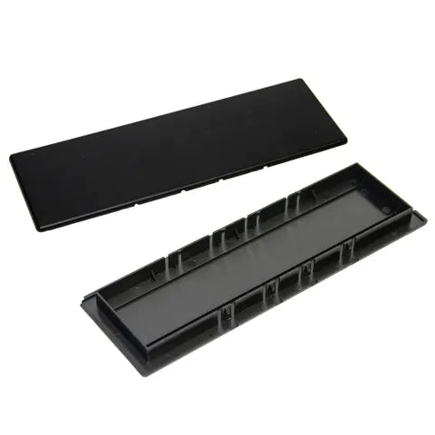 Universal Single DIN Blanking Plate | Stereo Slot Cover & Storage Panel
