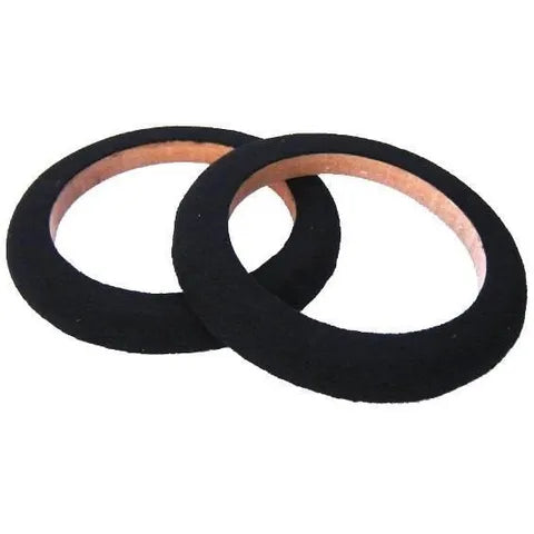 6" (165mm) Speaker Spacer | 18mm Thick | Black Carpet | Pair