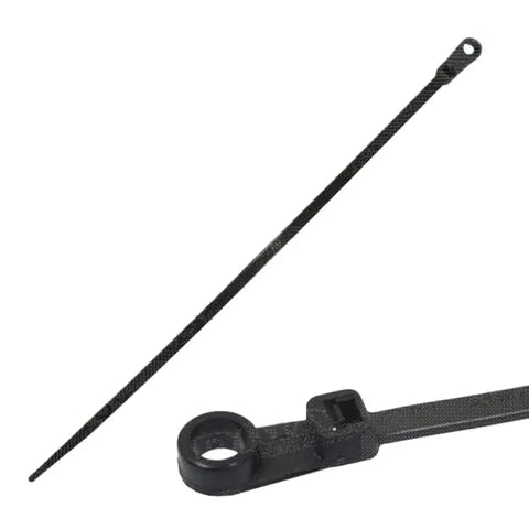 Cable Ties 205mm x 4.2mm with Mounting Hole | 100-Pack