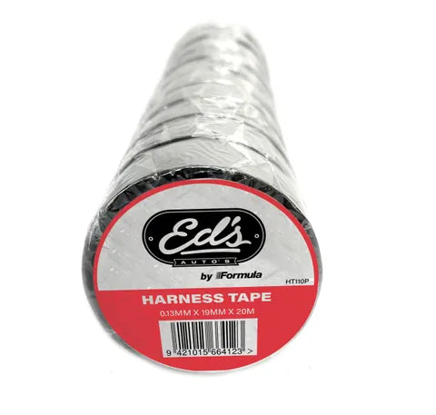 Formula High-Friction Harness Tape | 19mm x 20m | 10 Rolls | Black