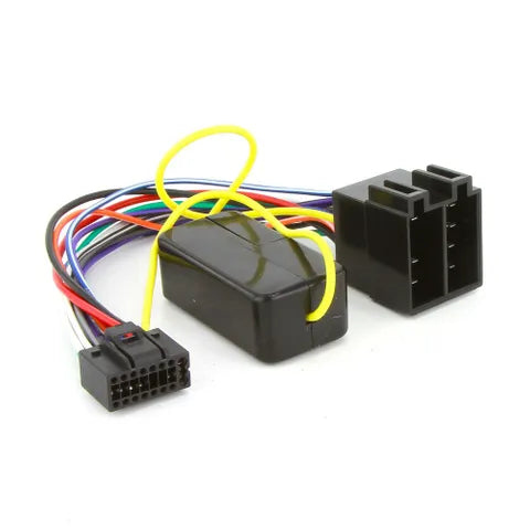 Kenwood 16-Pin Head Unit Harness with Choke | Steering Wheel Control Interface Cable