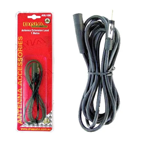 Car Radio Aerial Extension Lead - 1 Meter (1000mm)