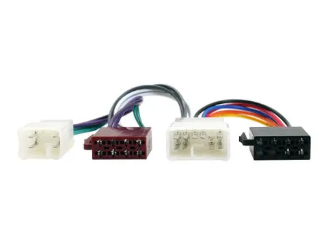 CAR STEREO HARNESS SUITS TOYOTA 1987 ON TO ISO PLUGS WH540