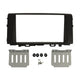 Double DIN Dashboard Installation Kit for Kia Rio (2017-On) | With Side Support Brackets - Black
