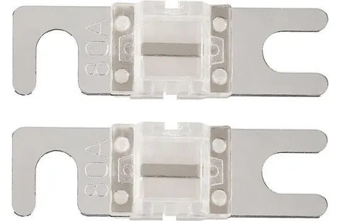 T-Spec Mini ANL Fuse 80 Amp (2-Pack) | Low-Profile High-Current Fuse