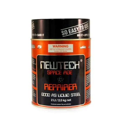 NewTech Space Age Repairer Hardener â€“ 2.5kg, Dark Grey