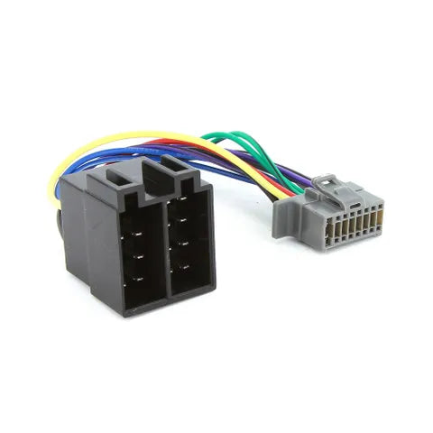 Alpine CDE-100EUB Car Stereo Wiring Harness | 16-Pin Square Grey Plug Replacement