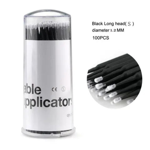 FORMULA Micro Brush Touch-Up Tips â€“ 1.0mm, Tube of 100 | Precision Detailing & Paint Application