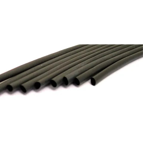 Heat Shrink Tubing 10mm Black (10-Pack) | Medium-Diameter Insulation Sleeves