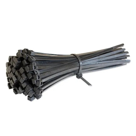 Cable Ties 150mm x 2.5mm (100 Pack) | Medium-Duty Nylon Zip Ties
