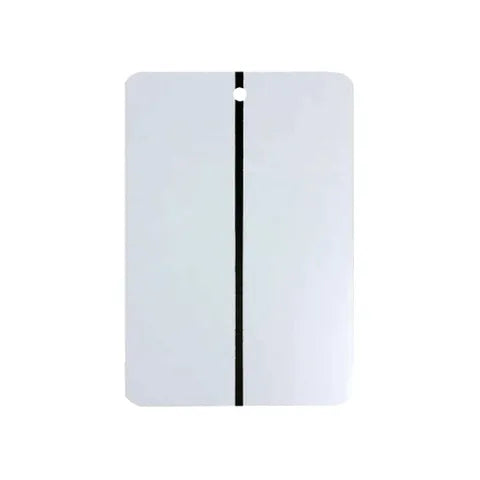 EDS Auto Metal Sprayout Cards â€“ White, 100 Pack