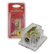 0/2 Gauge to 4/8 Gauge T-Style Distribution Block | Fused or Non-Fused Power Splitter
