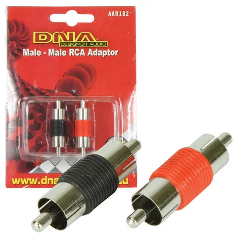 RCA Male to Male Coupler Adapter | Inline RCA Connector