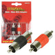 RCA Male to Male Coupler Adapter | Inline RCA Connector