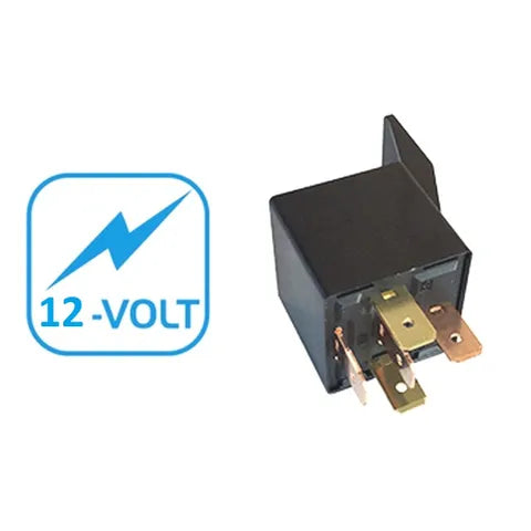 12V 30 Amp SPST Automotive Relay - Standard 4/5 Pin Relay for Cars & DIY