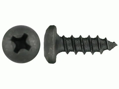 Install Bay #8-32 x 1/2" Phillips Pan Head Machine Screw | Zinc Plated Steel | Box of 500