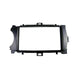 SUITS TOYOTA YARIS 2011-2019 DOUBLE DIN DASH KIT | BLACK TRIM PANEL | RADIO INSTALLATION