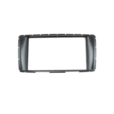 Double DIN Radio Dash Kit for Toyota Hilux (2012-2015) with Brackets - Black