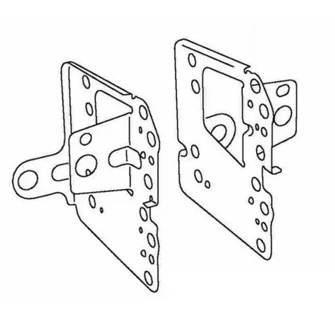 SUITS TOYOTA RAV4 20 SERIES RADIO SIDE MOUNTING BRACKETS | LH RH OEM REPLACEMENT BRACKETS
