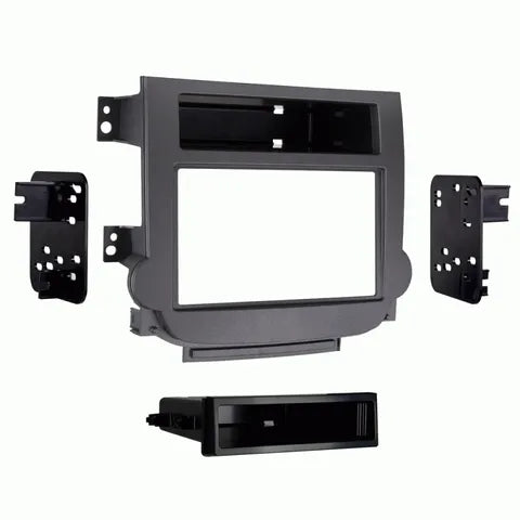 Chevrolet / Holden Malibu 2013-2016 Single & Double DIN Dash Kit | Gray Trim for Manual Climate Control