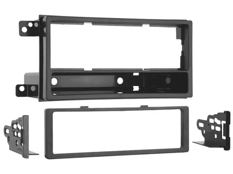 Single DIN Dashboard Radio Installation Kit for Subaru Impreza, WRX, Forester, Exiga (2008-2014) - Black