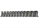SP Tools S/SET RAILS 1/2 DR 12PCE 6PT METRIC