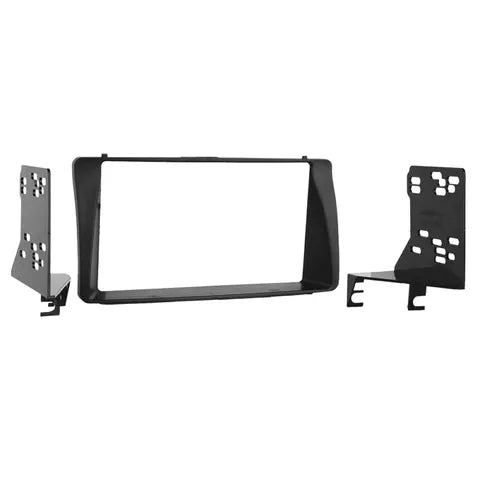 SUITS TOYOTA COROLLA 2002-2007 DOUBLE DIN DASH KIT | BLACK TRIM PANEL | RADIO INSTALLATION