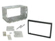 Universal 110mm Double DIN Stereo Mounting Cage | Black ISO Mount Kit