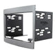 Double DIN Dashboard Installation Kit for Holden Commodore VY-VZ (2002-2007) - Grey