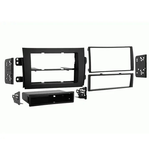Suzuki SX4 2007-2013 Single & Double DIN Dash Kit | Black Trim Panel | Radio Installation