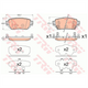 TRW Brake Pad Set