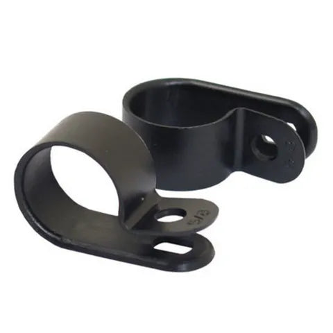 15.8mm P-Clip Cable Clamps | Nylon | 100-Pack