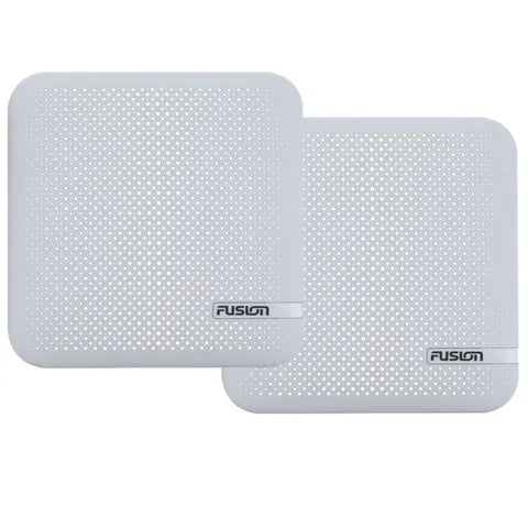 Fusion SM-X65W White Plastic Replacement Grille Cover | 6.5" Classic Series Speaker