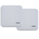 Fusion SM-X65W White Plastic Replacement Grille Cover | 6.5" Classic Series Speaker