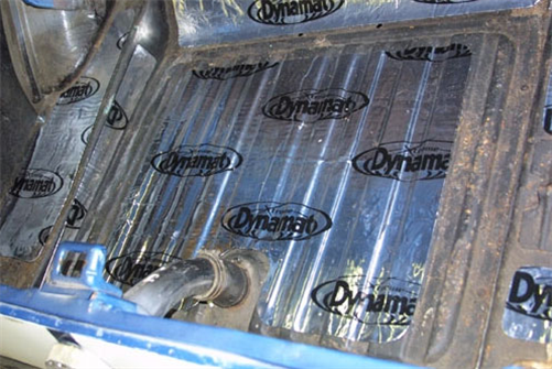 DYNAMAT PRE CUT KIT MUSTANG 1964-66 TRUNK FLOOR KIT