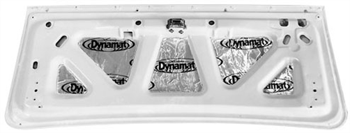 DYNAMAT PRE CUT KIT CAMARO/PONTIAC 1967-69 TRUNK LID KIT