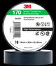 3M Temflex 170 PVC Electrical Tape | 18mm x 20m | Black | 10-Pack