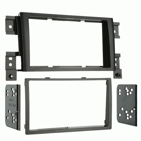 Suzuki Grand Vitara / Escudo 2005-2019 Double DIN Dash Kit | Black Trim Panel | Radio Installation